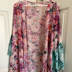 Style & Co. Multicolor Floral Top